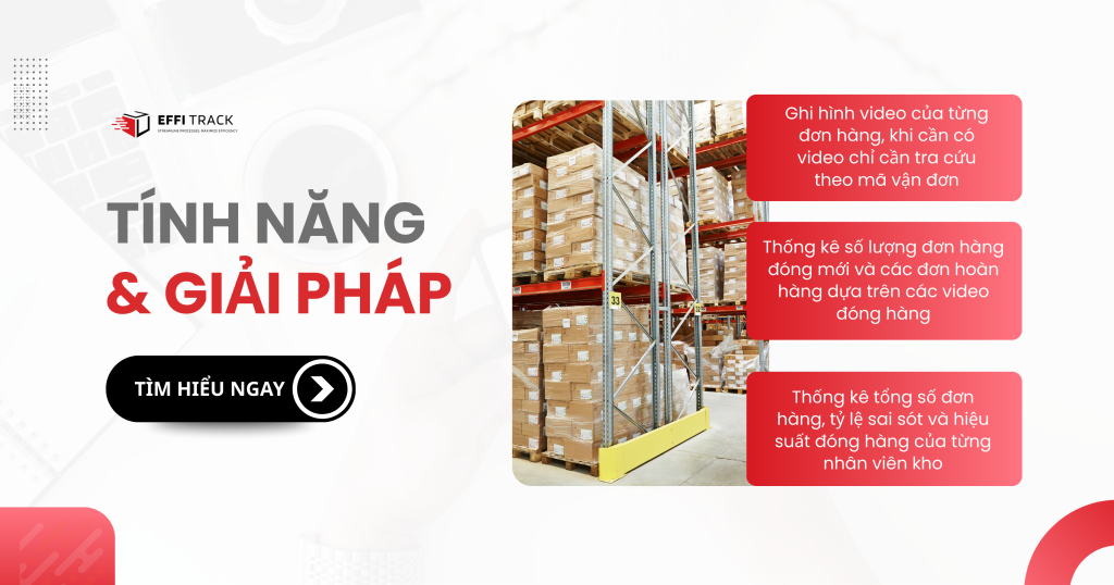 Phần mềm quay video đóng hàng Effitrack